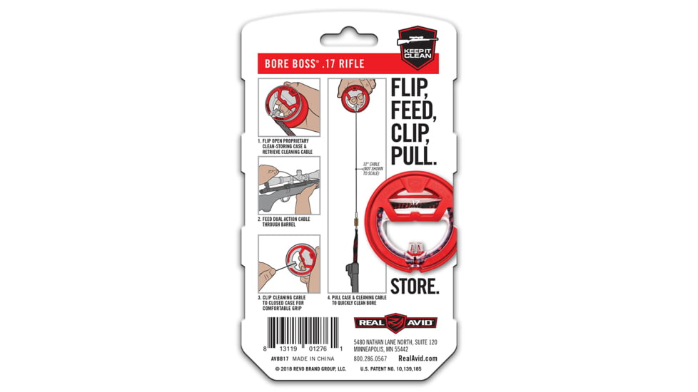 Real Avid Bore Boss Handgun .17 Flex Handle/case