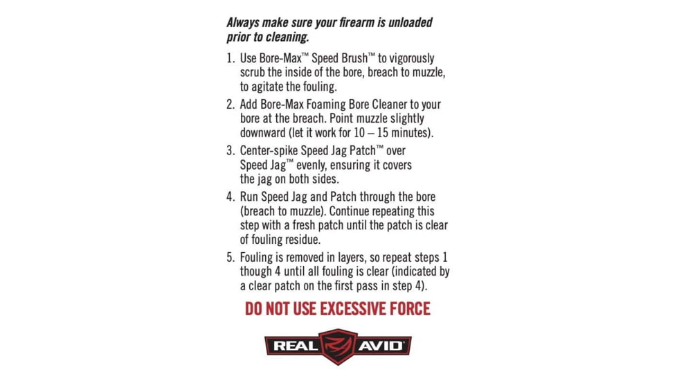 Real Avid Bore Max Speed Brush for .22/.223 Cal, AVBMSB223