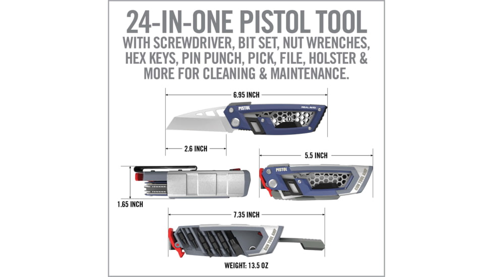 Real Avid Pistol Gun Tool AMP Multi-Tool, AVGTAMP-P