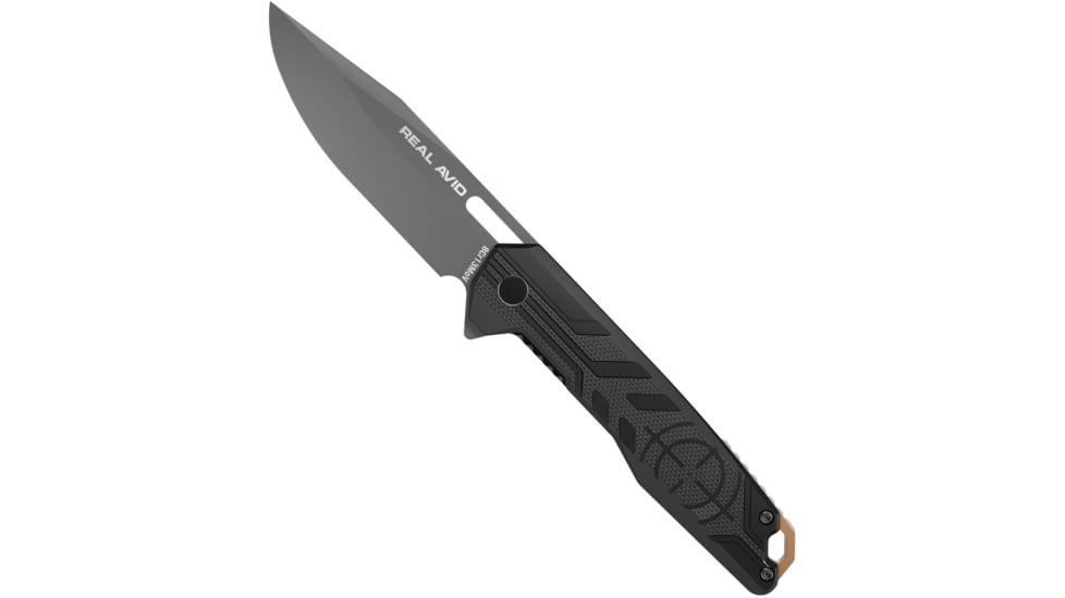 Real Avid Rav-6 Knife Assisted Folding 3.25 Blade Gray Alum.