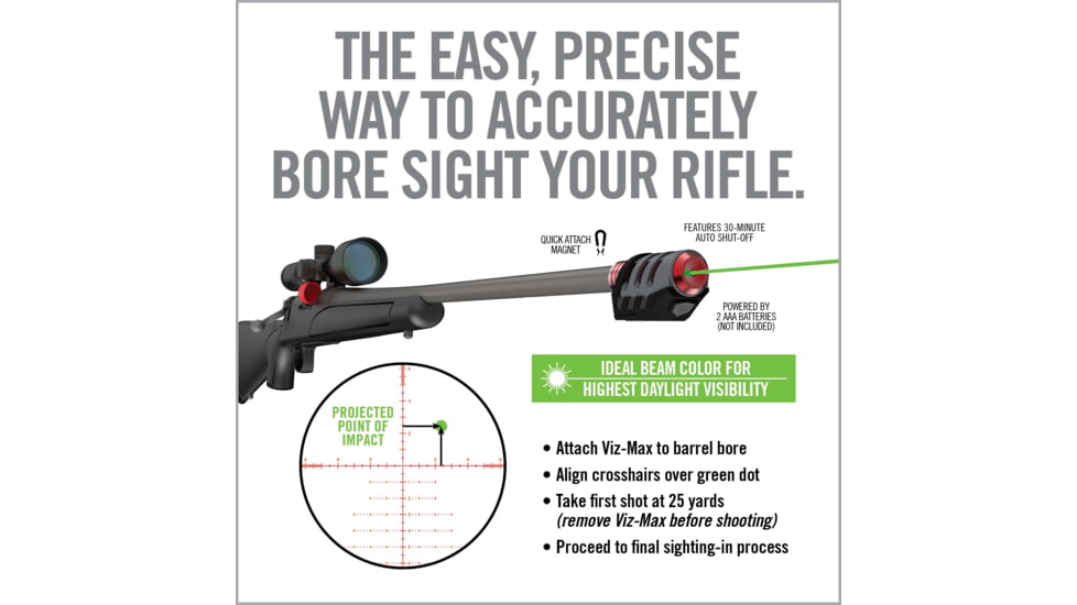 Real Avid Viz Max Laser Bore Sighter, AVVMBS