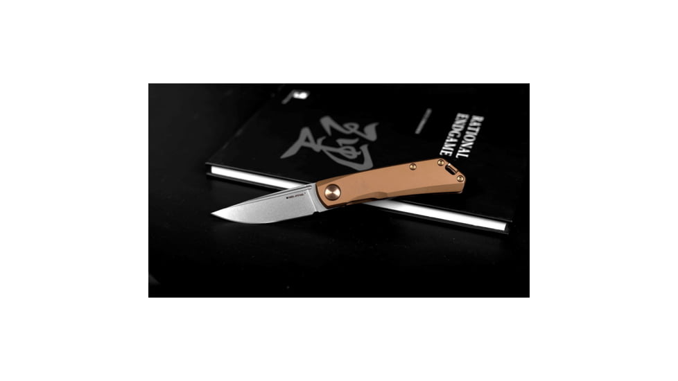 Real Steel Luna Eco Framelock Bronze