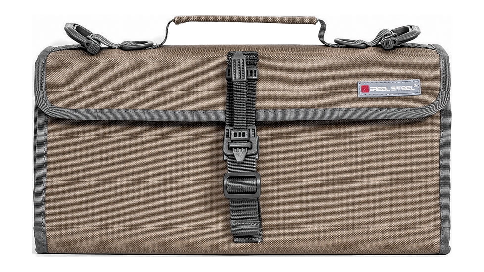 Real Steel Pilgrim 22 Knife Bag, 1050D Ballistic Nylon, CoyoteBrown, RS042