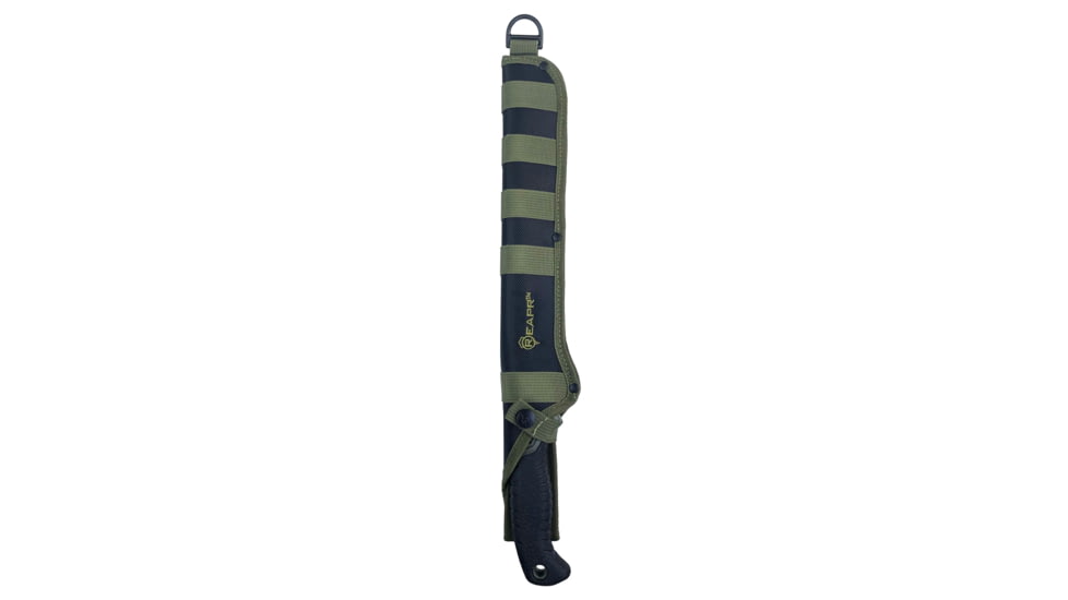 Reapr Tac Jungle Fixed Blade Knife, 11in, 3Cr13 Stainless Steel, Black, Green, CTLR-016-GRN-RPR