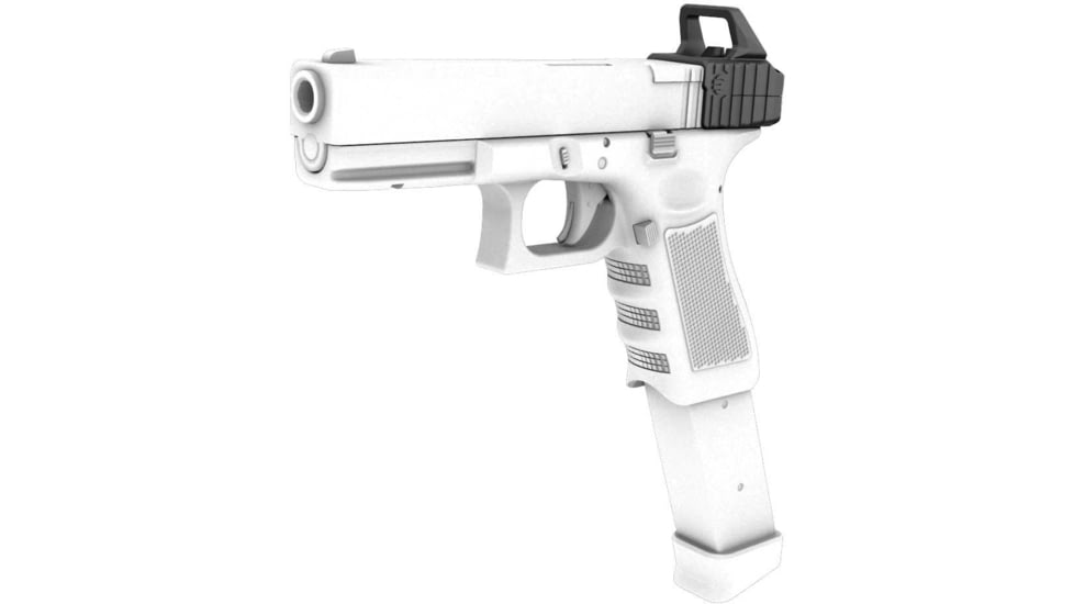 Recover Tactical Black Polymer Upper Charging Handle for Glock 17,19,24,26,27,31-35,43,45,48, UCH17-01