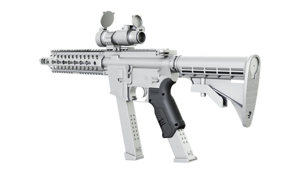 Recover Tactical PG9 P-IX &amp; AR9 Grip w/ Integral Mag Holder, Black, PG9-01