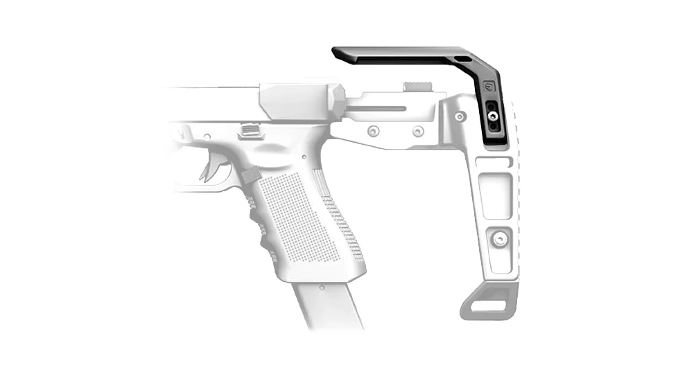 Recover Tactical S-PRO Cheek Rest, Black, CRP-01