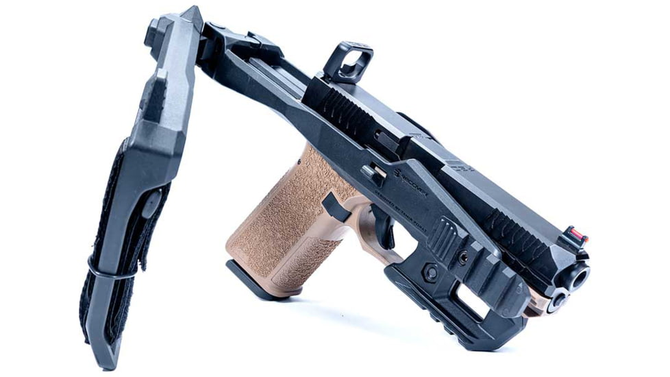 Recover Tactical Stabilizer Synthetic Kit For Polymer80, PF940V2, PF940C, PFC9, PFS9, Black, 20/80B-01