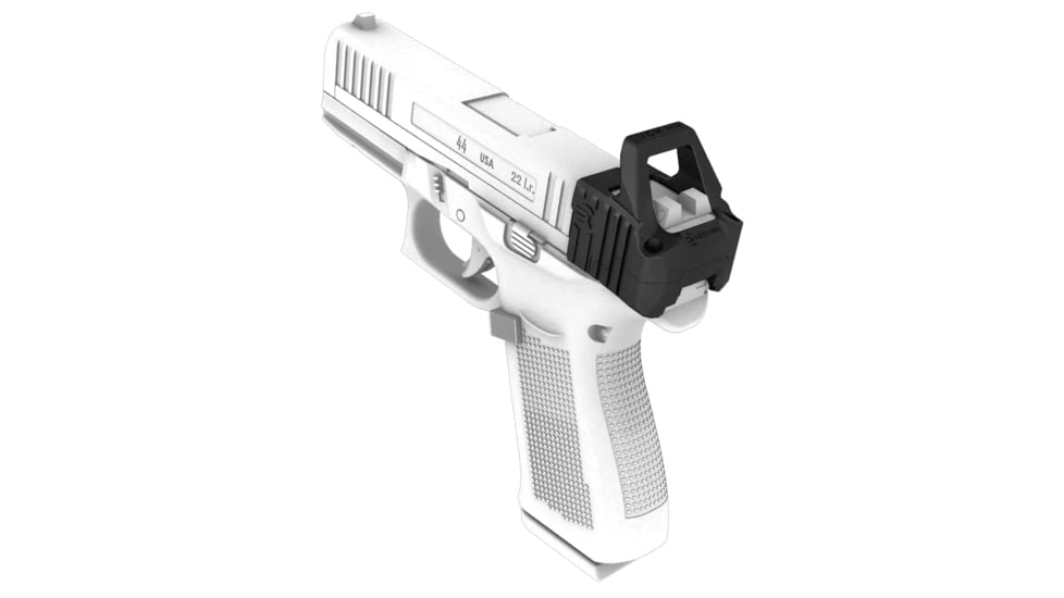 Recover Tactical UCH44 Upper Charging Handle for Glock 44- Lower &amp; Upper Profile Charging Handles Included, Black, UCH44-01