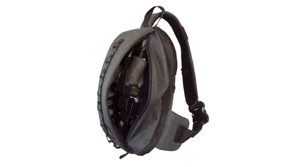 Red Rock Outdoor Gear 12.5L Sonoma Sling Pack, Charcoal, 86-005CHR