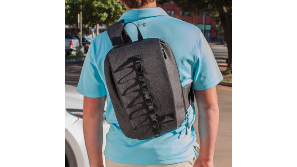 Red Rock Outdoor Gear 12.5L Sonoma Sling Pack, Charcoal, 86-005CHR
