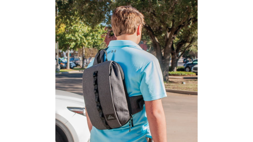 Red Rock Outdoor Gear 12.5L Sonoma Sling Pack, Charcoal, 86-005CHR