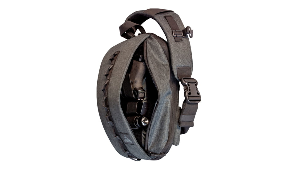 Red Rock Outdoor Gear 12.5L Sonoma Sling Pack, Charcoal, 86-005CHR
