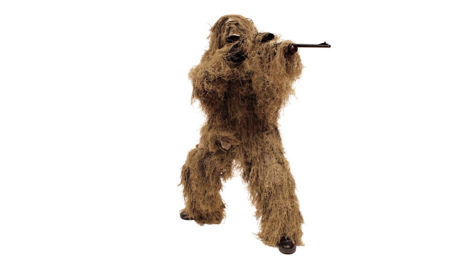 Red Rock Outdoor Gear 5 Piece Ghillie Suit, Desert, X-Large-2X-Large 70916XL/XXL