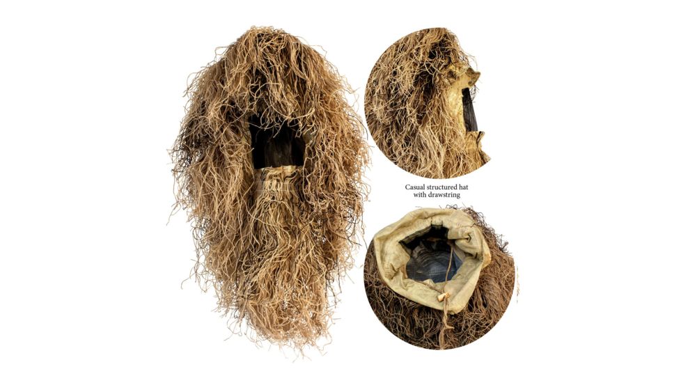 Red Rock Outdoor Gear 5 Piece Ghillie Suit, Desert, X-Large-2X-Large 70916XL/XXL