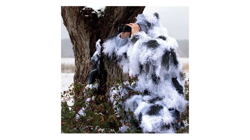 Red Rock Outdoor Gear 5 Piece Ghillie Suit, Snow, X-Large-2X-Large 70917XL/XXL