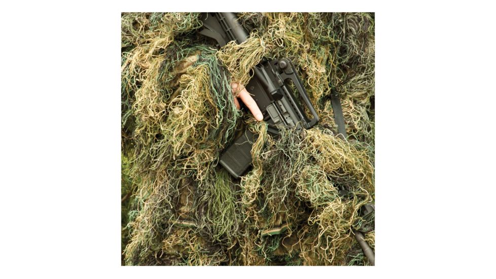 Red Rock Outdoor Gear 5 Piece Ghillie Suit, Woodland, Medium-Large 70915M/L