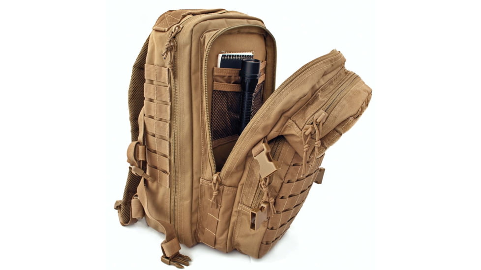 Red Rock Outdoor Gear Assault Pack, Coyote, 80126COY