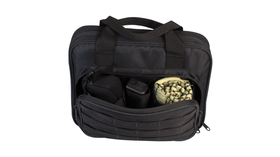 Red Rock Outdoor Gear Deluxe Double Pistol Case, Black/Olive Drab, 80269BOD