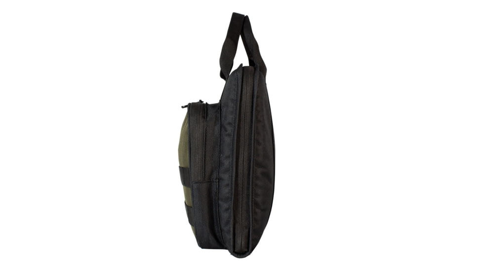 Red Rock Outdoor Gear Deluxe Single Pistol Case, Black/Olive Drab, 80270BOD