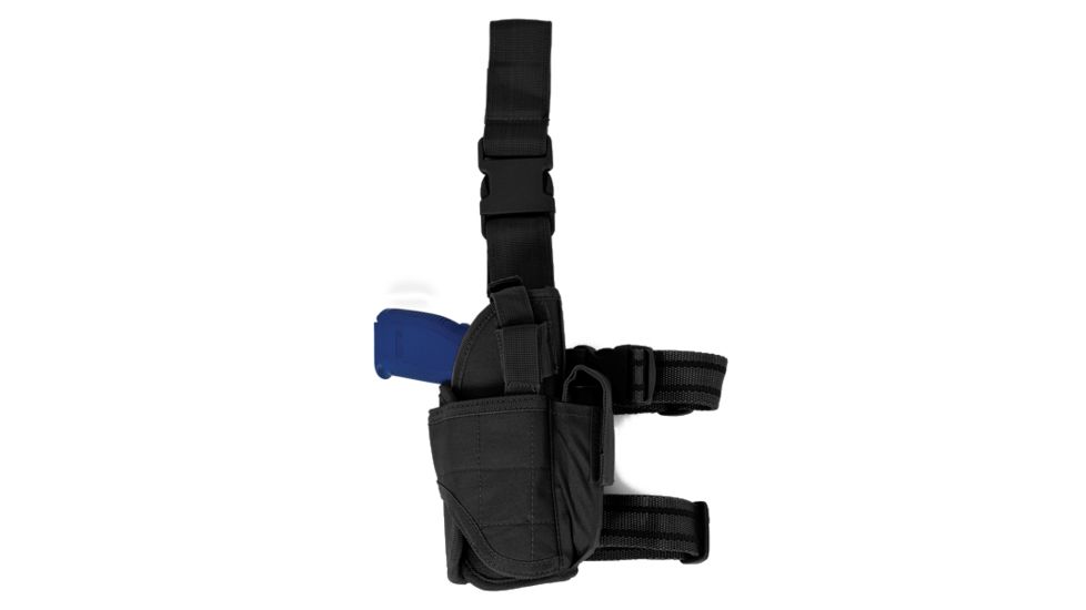 Red Rock Outdoor Gear Drop Leg Holster, Black, 82-018BLK