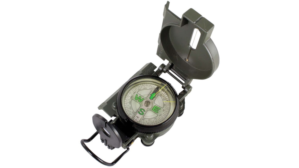 Red Rock Outdoor Gear Military Marching Compass, Black, 452MRC