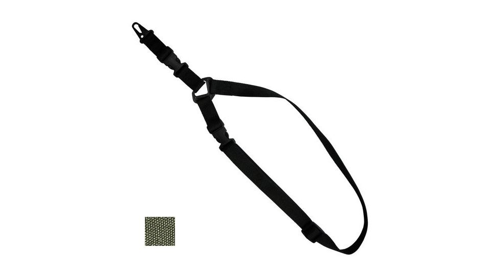 Red Rock Outdoor Gear S1 Single-Point Tactical Sling, 1.25in, Olive Drab, 37-005OD