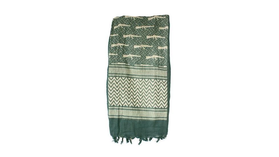 Red Rock Outdoor Gear Shemagh Head Wrap, OD/Tan, 70-16