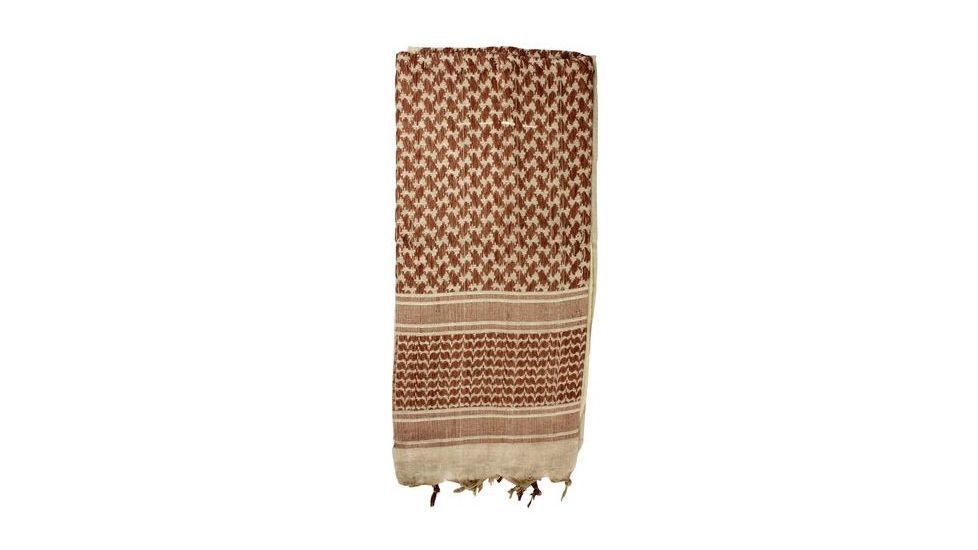Red Rock Outdoor Gear Shemagh Head Wrap, Tan/Brown, 70-05
