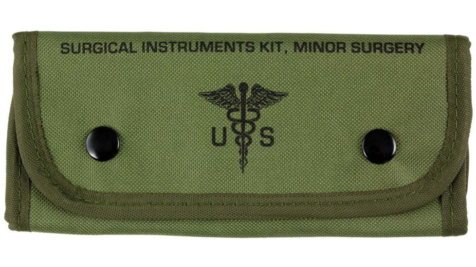 Red Rock Outdoor Gear Stainless Steel Surgical Set, Olive drab, FA80122OD