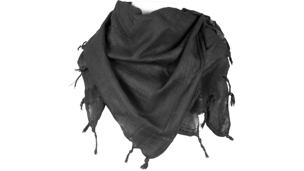 Red Rock Outdoor Gear Shemagh Head Wrap, Black, 70-35