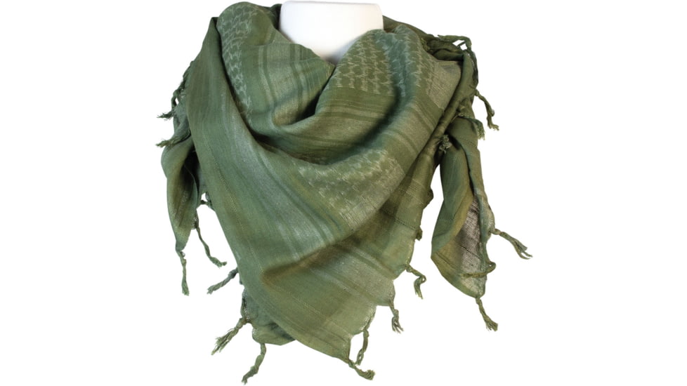 Red Rock Outdoor Gear Shemagh Head Wrap, Olive Drab, 70-37