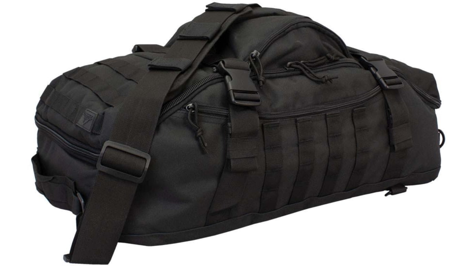 Red Rock Outdoor Gear Traveler Duffel Pack, Black, 80260BLK