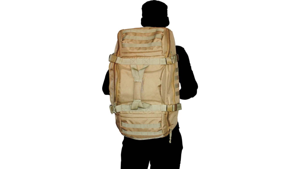 Red Rock Outdoor Gear Traveler Duffle Pack, Coyote, 80260COY