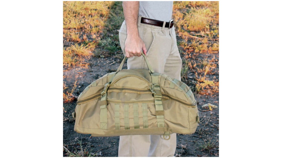 Red Rock Outdoor Gear Traveler Duffle Pack, Coyote, 80260COY