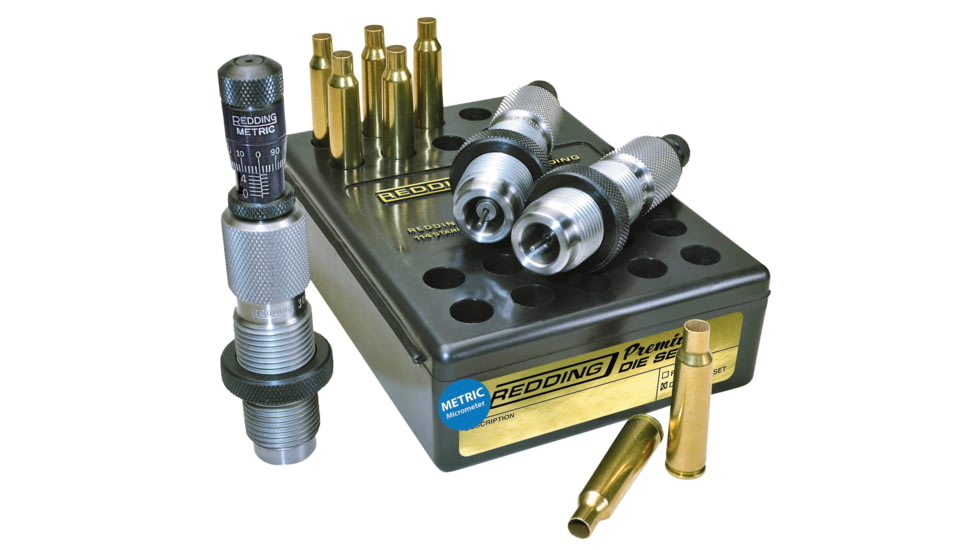 Redding Reloading .270 WSM Metric Full Length Die Set, Black, 51255