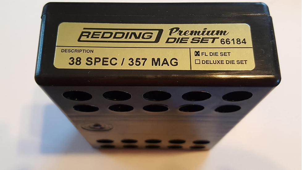 Redding Reloading Premium Handgun Die Set - 38 Spec/357 Mag, 66184