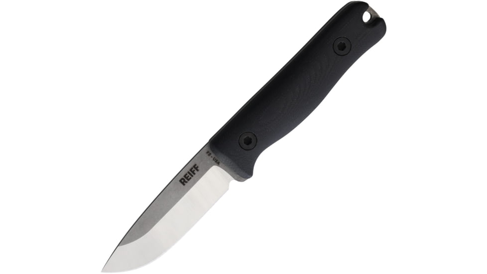 Reiff Knives F3 EDC Fixed Blade G10, REKF311EODGBLKA