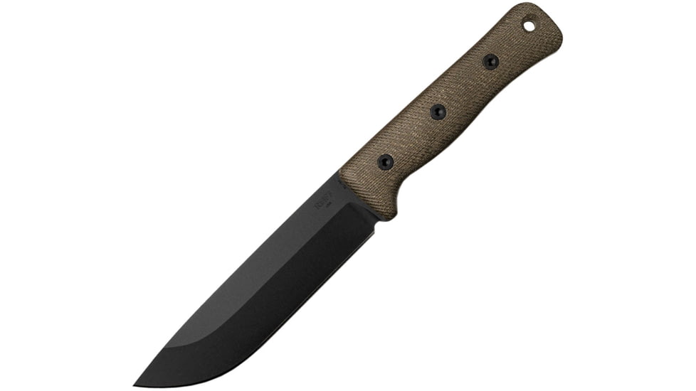 Reiff Knives F6 Leuku Gen 2 Fixed Blade Mic, REKF601BGCMBLKA
