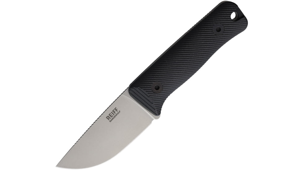 Reiff Knives RangeWolf Fixed Blade Blk G10, REKRW139BLGBLKA
