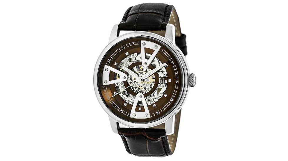 Reign Rn3602 Belfour Mens Watch, Dark Brown REIRN3602