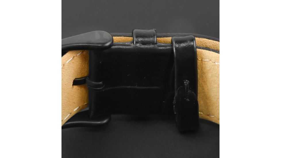 Reign Mens Thanos Watch,Red Dial,Black Bezel,Black Leather Strap REIRN2103