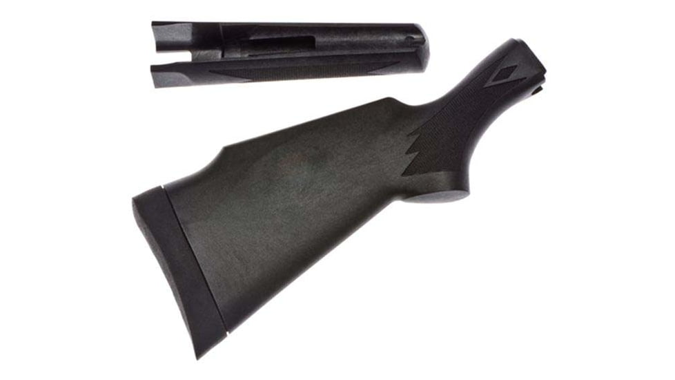 Remington All Weather Monte Carlo Synthetic Stock/Forend Set, Remington 7600, Black, R19492
