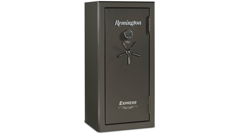 Remington Express Series Gun Safe, 24-Gun, Graphite Satin Metallic Powder Coat, SECSAR5924E
