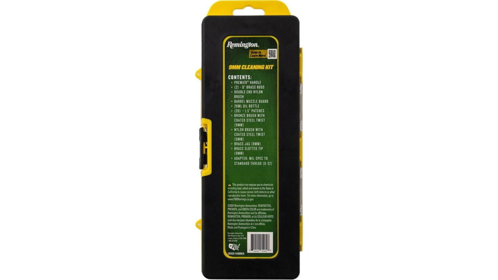 Remington 9mm Luger Handgun Cleaning Kit