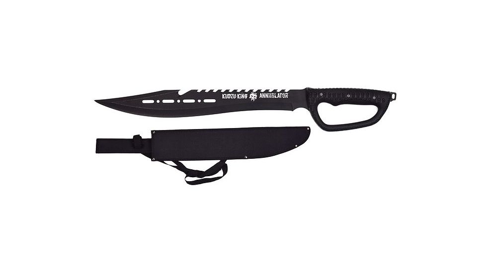 Renegade Tactical Steel Kudzu King Annihilator 18in Machete, Black RT126