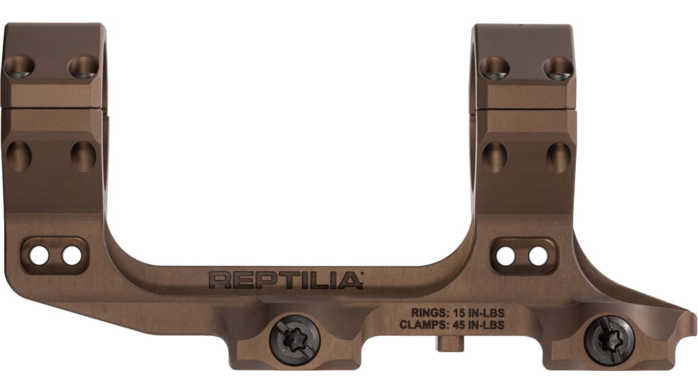 Reptilia AUS Riflescope Mount, 30mm, 1.7in, Desert Brown, 100-396-OPMOD-DB