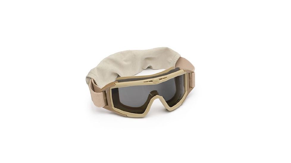 Revision Eyewear Desert Locust Goggles Basic Kit - Smoke-Solar Lens, Tan - 403090511