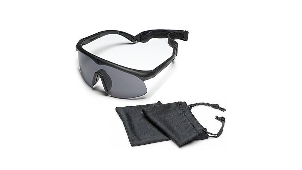 Revision Sawfly Eyeshields Basic Kit - Solar Lens, Regular Black Frame 400760612 