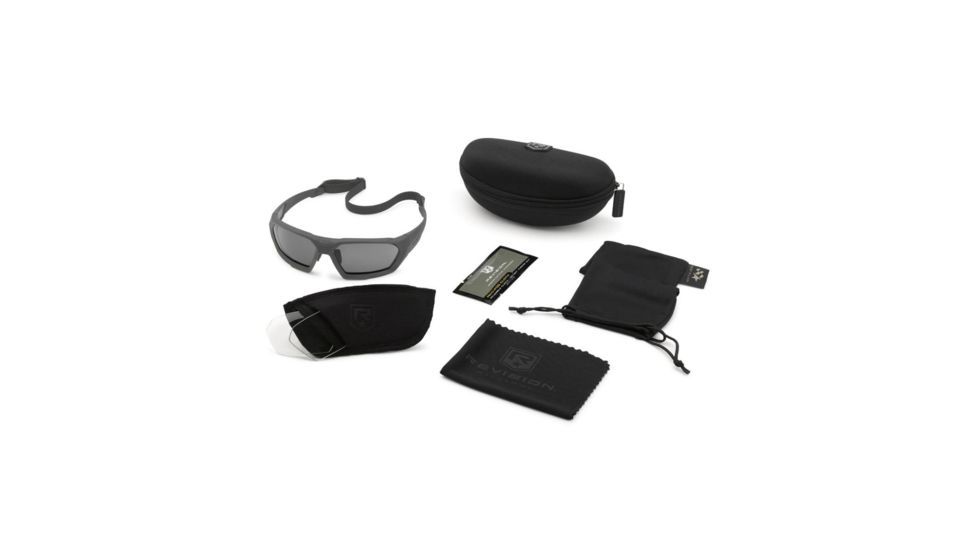 Revision Shadowstrike Ballistic Sunglasses U.s. Miltary Kit - 4-0750-0106